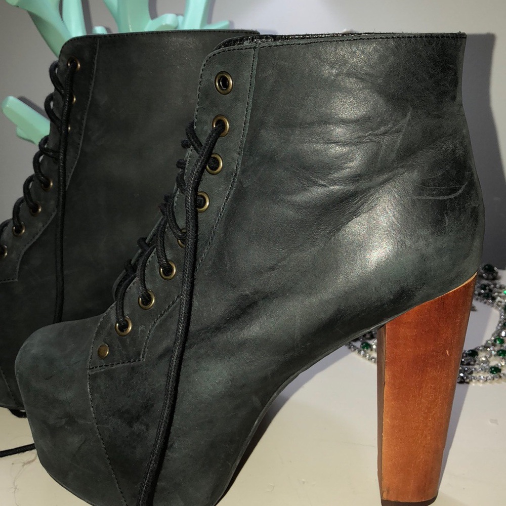 Jeffery Campbell platform heels.